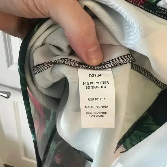 NWT Alexia Admor Scuba Sheath Dress Size 8 Color Green Red - Picture 7 of 7